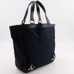 Gucci Abbey Tote GG Canvas Black Handbag — view 3