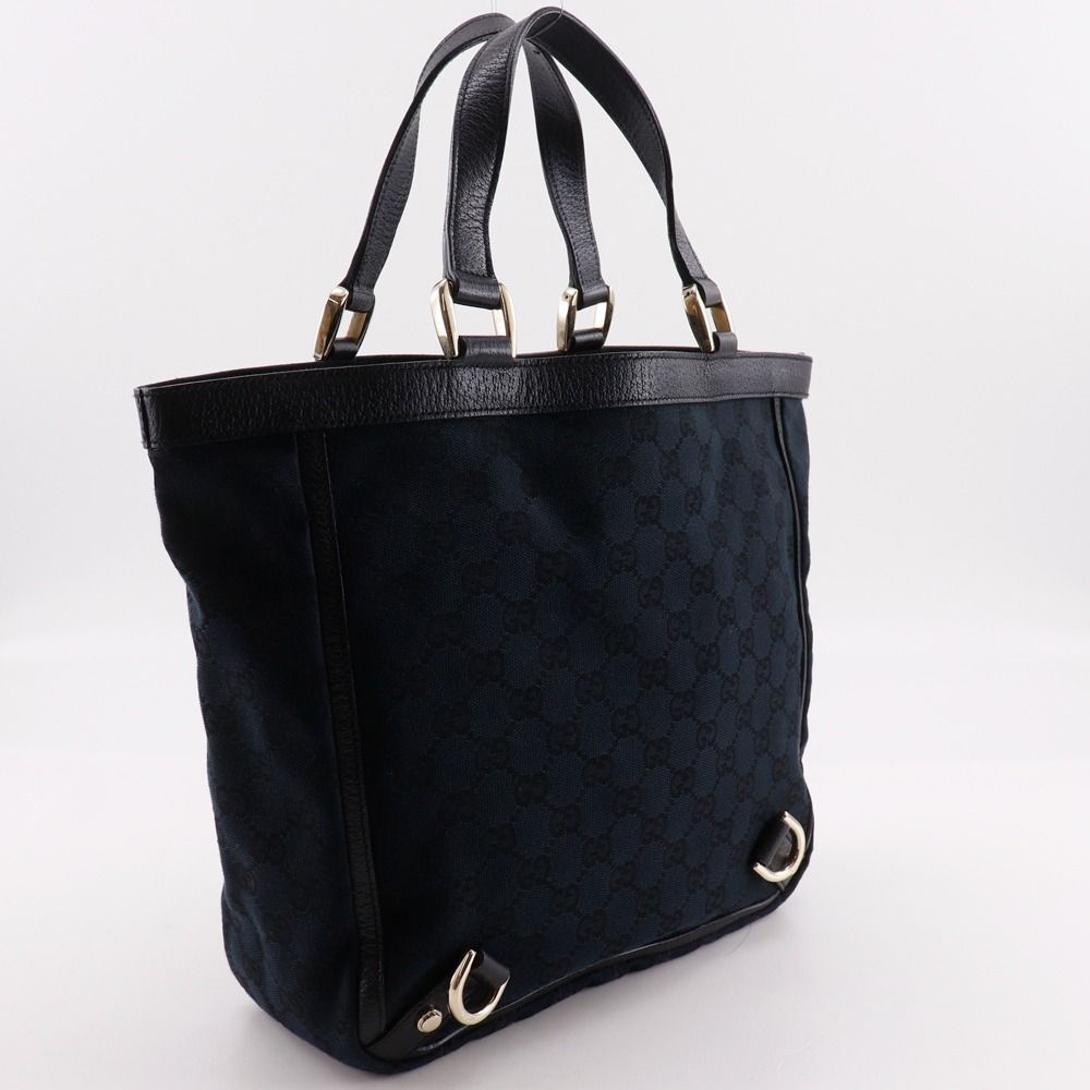 Gucci Abbey Tote GG Canvas Black Handbag — view 3
