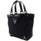 Gucci Abbey Tote GG Canvas Black Handbag — view 2
