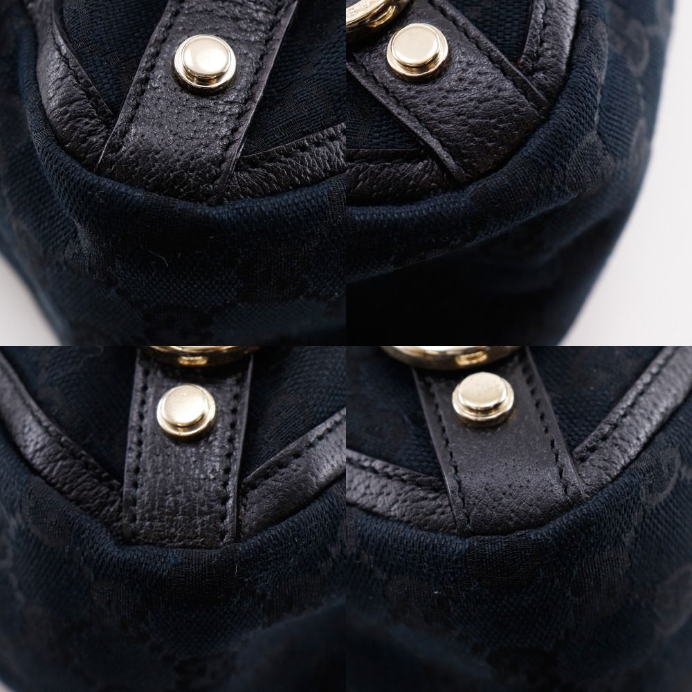 Gucci Abbey Tote GG Canvas Black Handbag — view 4