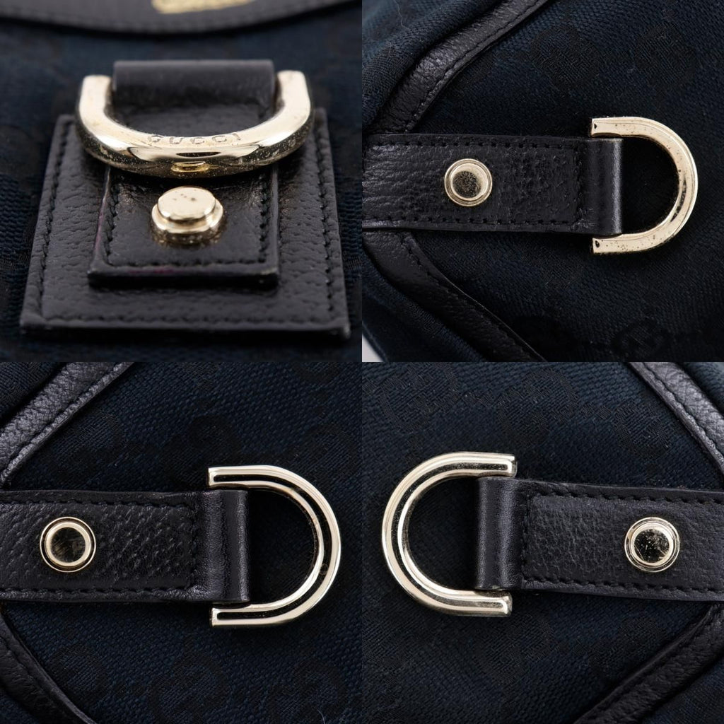 Gucci Abbey Tote GG Canvas Black Handbag — view 9