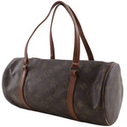 Louis Vuitton Papillon 30 Monogram Canvas Brown Handbag — view 2