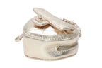 Chanel Heart Bag Charm Stand CC Logo Quilted Lambskin Gold — view 4