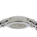 Hermes Clipper Stainless Steel Quartz Analog Display Brown Dial Watch — view 7
