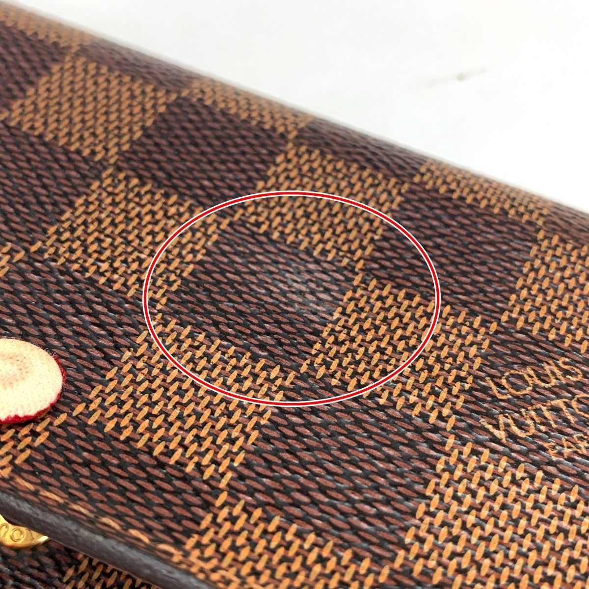 Louis Vuitton Damier Portefeuille Emily Bifold Wallet — view 5