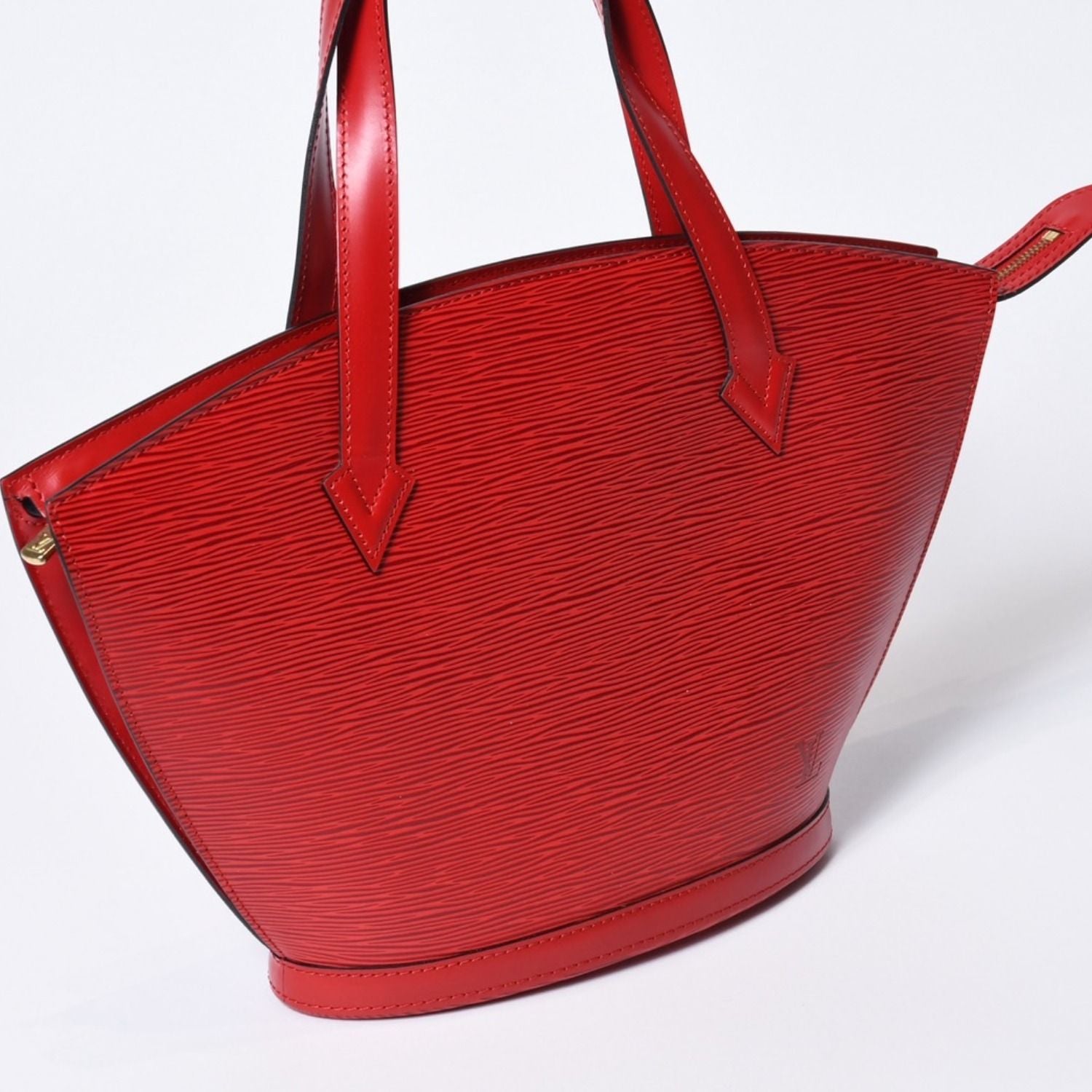 Louis Vuitton Saint Jacques Shopping Tote Bag Epi Leather Red Gold — view 3