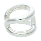 Hermes Osmose GM Silver Ring — view 5