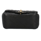 Chanel Mini Quilted Chain Shoulder Bag Caviar Leather — view 5