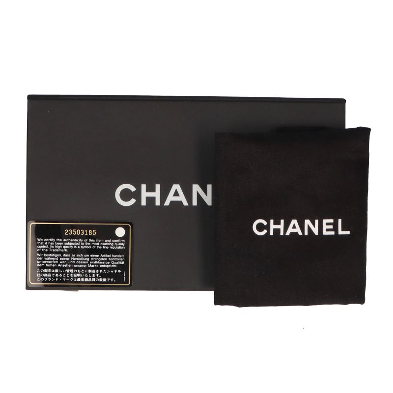 Chanel Mini Quilted Chain Shoulder Bag Caviar Leather — view 9
