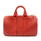 Louis Vuitton Keepall Bandouliere 25 LV Park Seo Bo Epi Handbag Rouge — view 4
