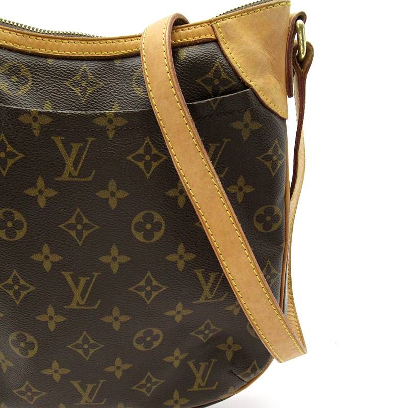 Louis Vuitton Odeon PM Monogram Shoulder Bag Brown — view 2
