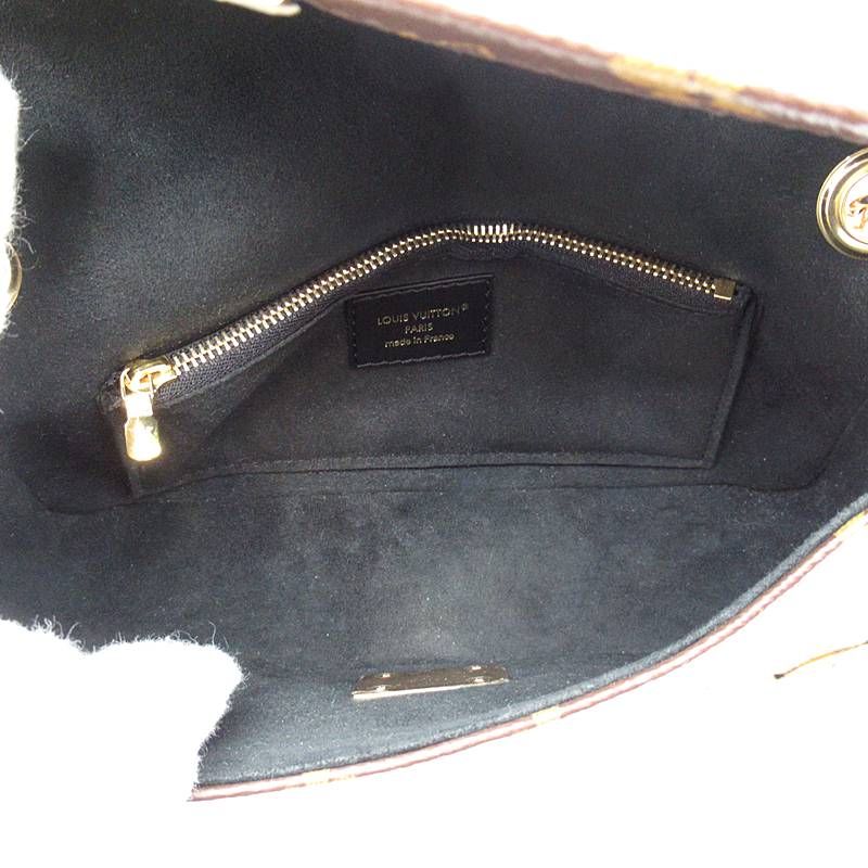Louis Vuitton Tranqui Monogram Shoulder Bag Brown — view 7