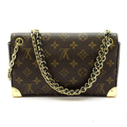 Louis Vuitton Tranqui Monogram Shoulder Bag Brown — view 4