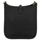 Hermes Evelyne TPM Amazon Taurillon Clemence Shoulder Bag Noir Black — view 3