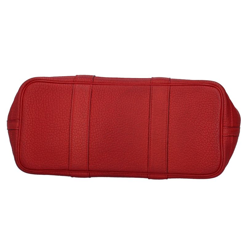 Hermes Garden Party 30 Negonda Tote Red — view 6