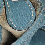 Hermes Vespa PM Courchevel Shoulder Bag Blue Jean — view 9