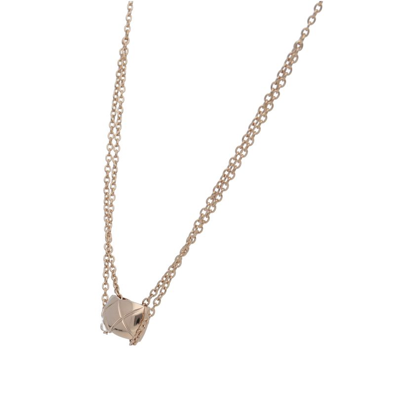 Chanel Coco Crush Necklace 18K Pink Gold — view 3