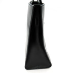 Prada Embossed Triangle 2-Way Leather Shoulder Bag Black — view 5