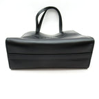 Prada Embossed Triangle 2-Way Leather Shoulder Bag Black — view 6