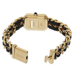 Chanel Premiere L Watch Leather Black — view 5