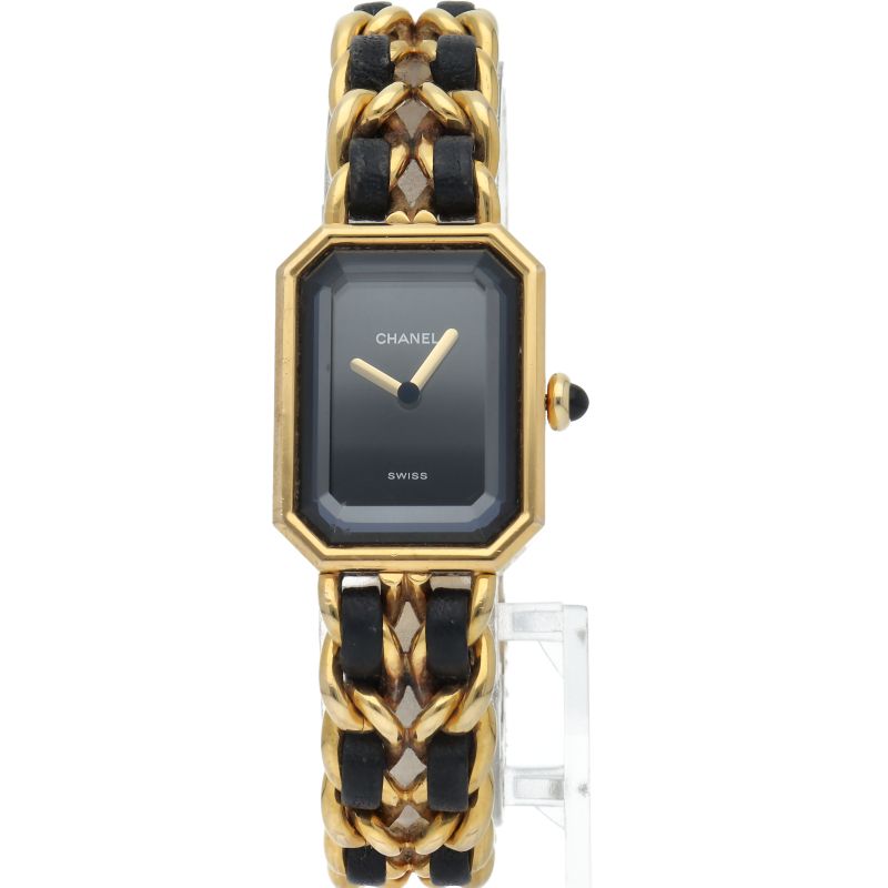 Chanel Premiere L Watch Leather Black — view 2