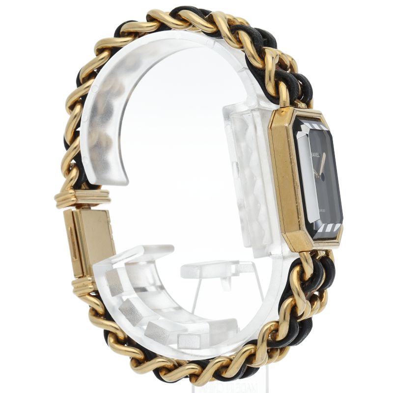 Chanel Premiere L Watch Leather Black — view 4