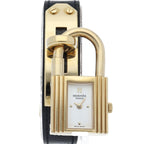 Hermes Kelly Watch Leather White — view 2