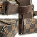 Louis Vuitton Shoulder Bag Damier Olaf PM Corner — view 9