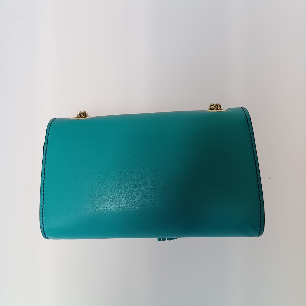 Gucci Emily Horsebit Chain Shoulder Bag Green — view 3