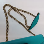 Gucci Emily Horsebit Chain Shoulder Bag Green — view 5