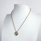 Dior Logo Necklace Gold Plated — view 4