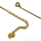 Dior Logo Necklace Gold Plated — view 3