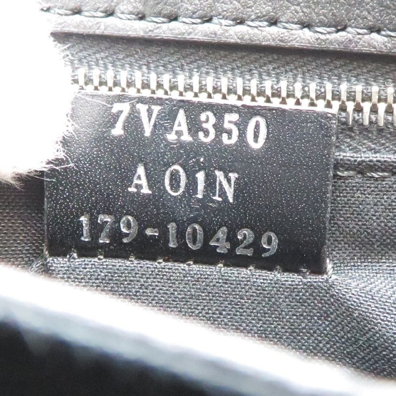 Fendi Clutch Leather Black — view 7