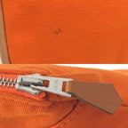 Hermes Pouch Leather Canvas — view 8