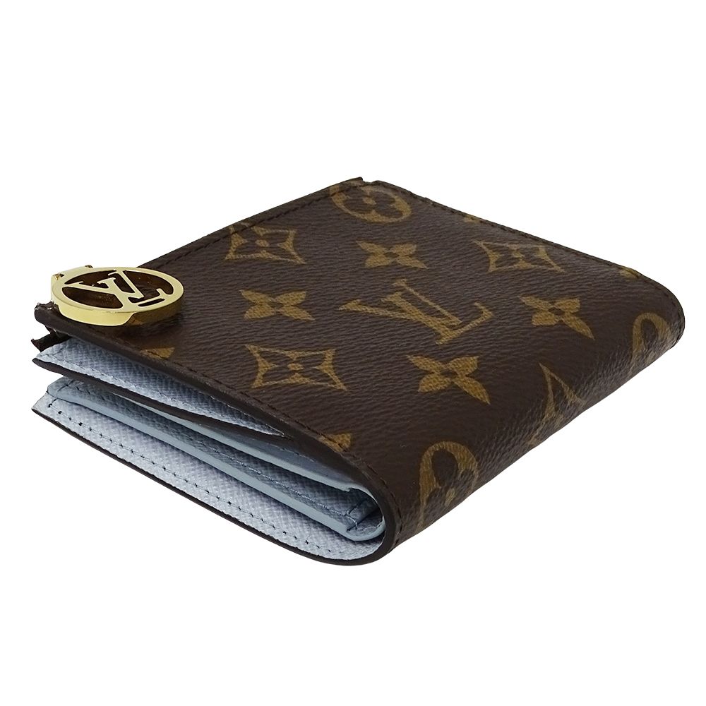 Louis Vuitton Wallet Monogram Bifold Portefeuille Lisa Blue-olympe — view 3