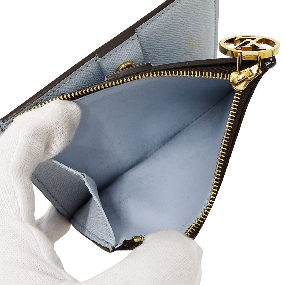 Louis Vuitton Wallet Monogram Bifold Portefeuille Lisa Blue-olympe — view 6