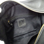 Loewe Tote Repeat Canvas Leather Black Navy Ationcan Be — view 7