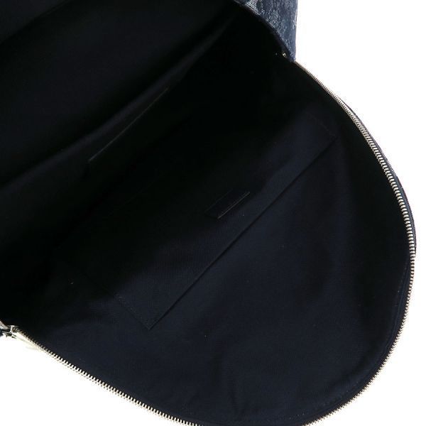 Gucci GG Denim Backpack Navy Blue — view 3