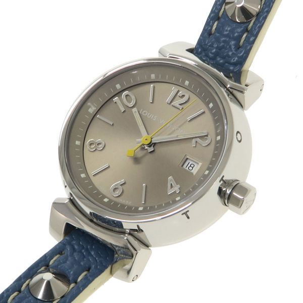 Louis Vuitton Tambour Watch Tumbler Maintenance Polished Leather — view 7