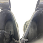 Bottega Veneta Strut Lace Up Rubber Boots Ankle Shoes Black — view 8