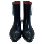 Gucci Interlocking Ankle Boots Rain Pointed Toe Rubber — view 2