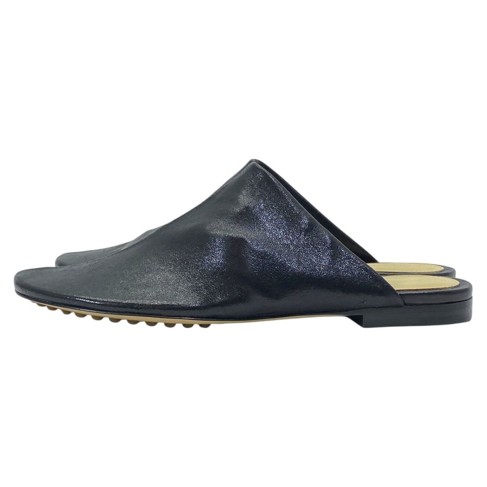 Bottega Veneta Sandals Mule Slippers Sock Nappa Leather Black — view 3