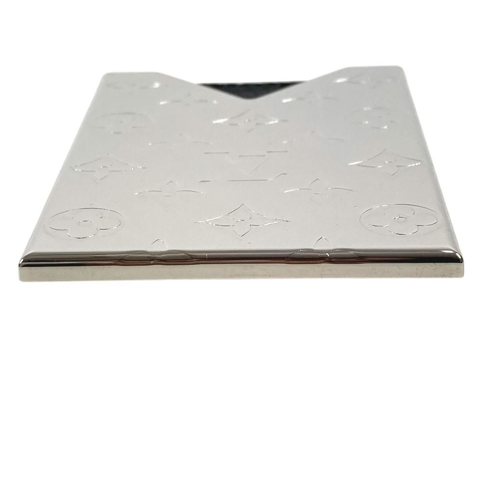 Louis Vuitton Card Case Holder Metal Silver — view 5