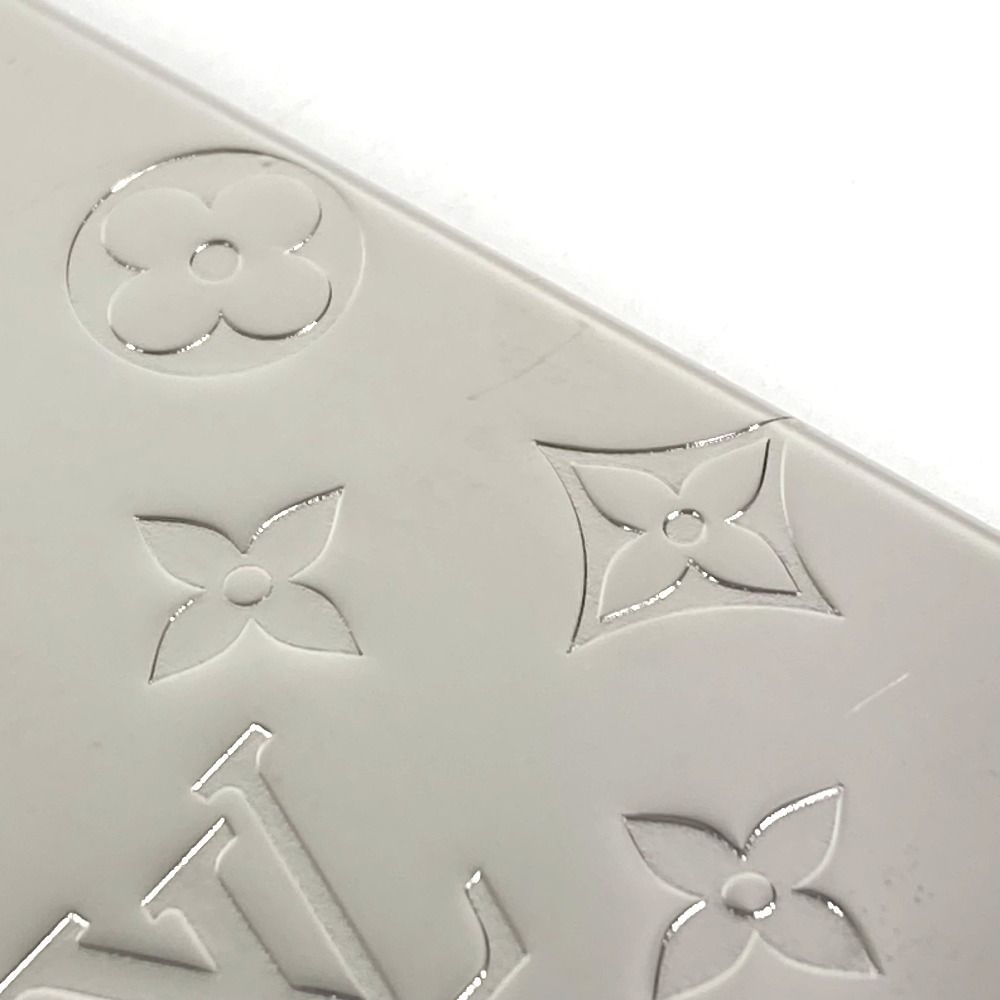Louis Vuitton Card Case Holder Metal Silver — view 7