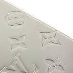 Louis Vuitton Card Case Holder Metal Silver — view 7