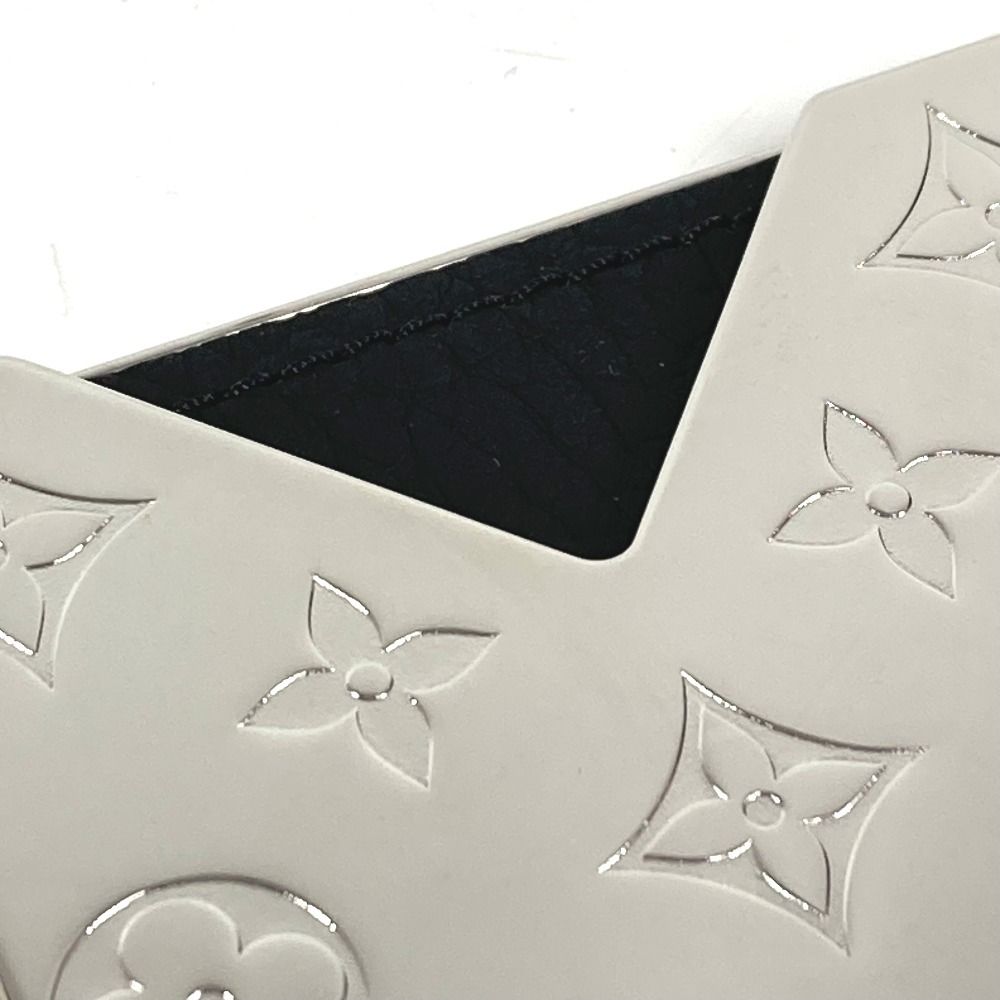 Louis Vuitton Card Case Holder Metal Silver — view 6