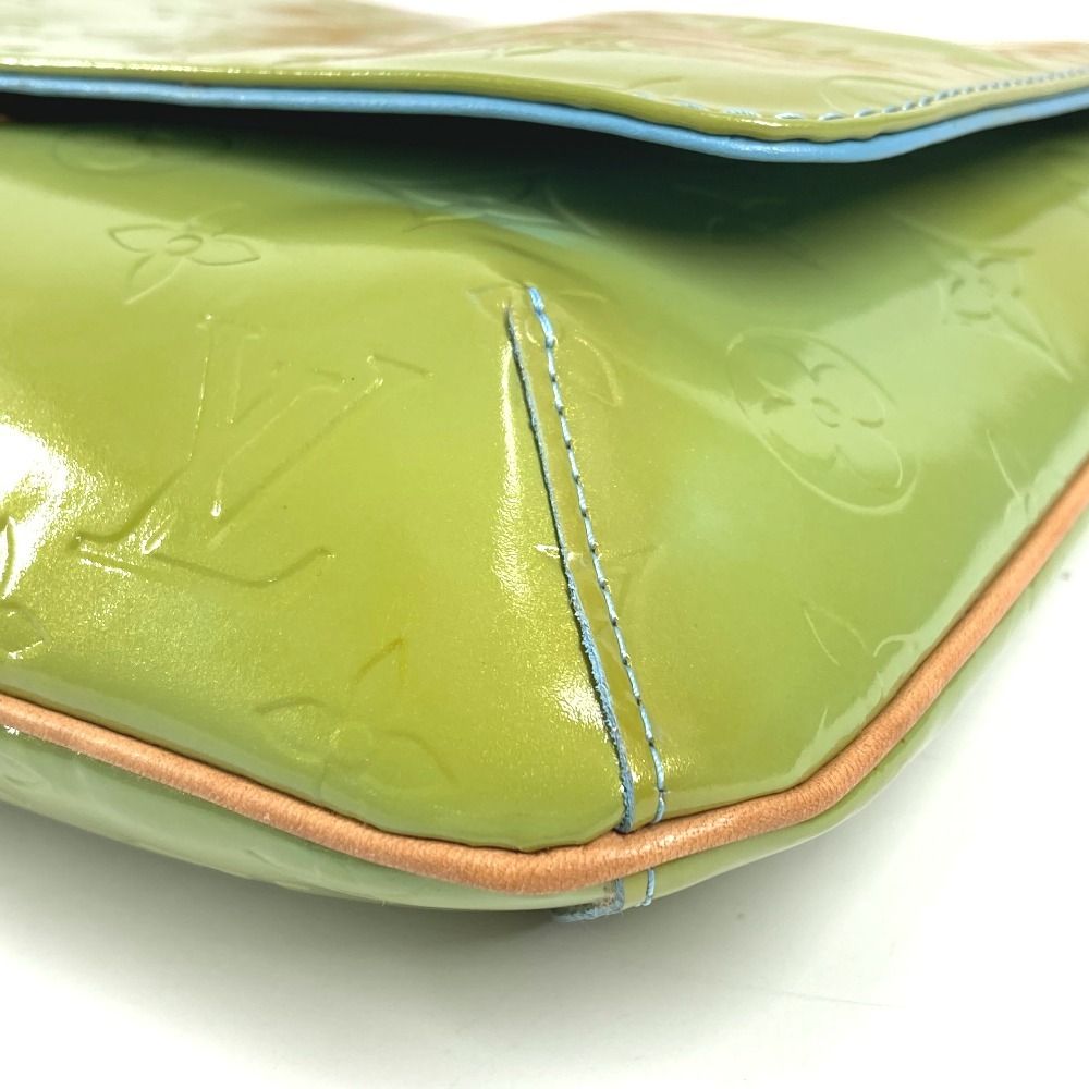 Louis Vuitton Shoulder Bag Thompson Street Monogram Vernis Canvas Baby Blue — view 6