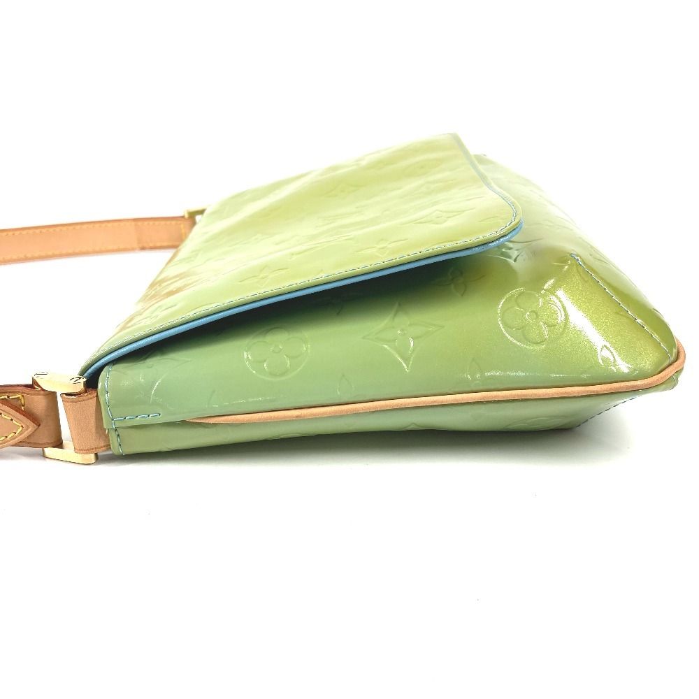 Louis Vuitton Shoulder Bag Thompson Street Monogram Vernis Canvas Baby Blue — view 4
