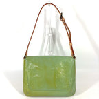 Louis Vuitton Shoulder Bag Thompson Street Monogram Vernis Canvas Baby Blue — view 2