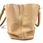 Chanel Shoulder Bag CC Logo Caviar Leather Beige — view 4